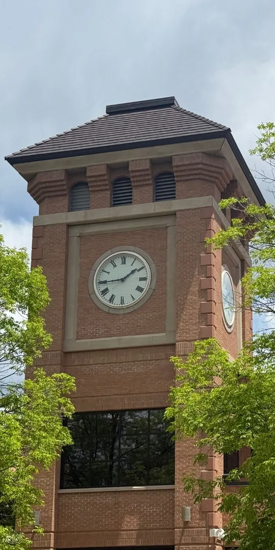 Durango courthouse clock tower detail